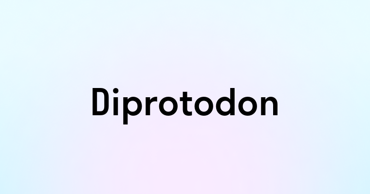 Diprotodon