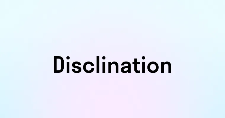 Disclination