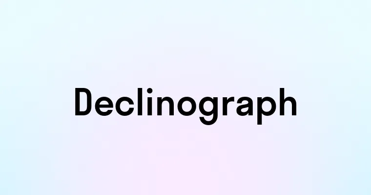 Declinograph