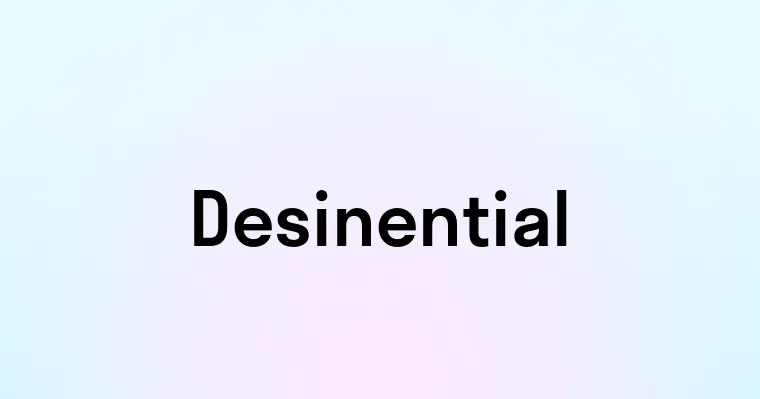 Desinential