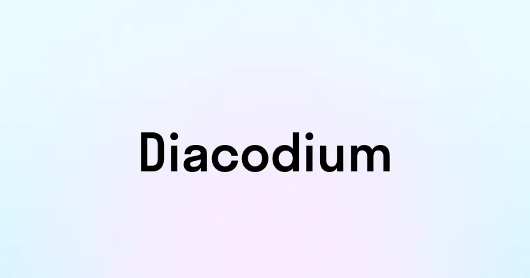 Diacodium