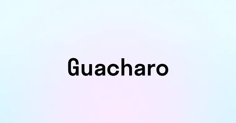 Guacharo