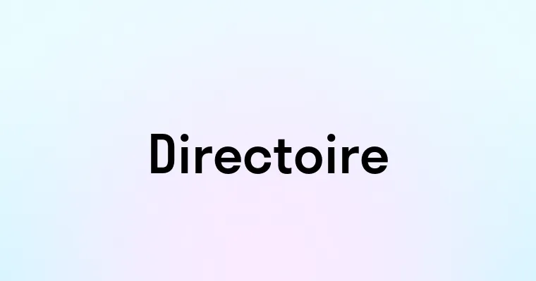 Directoire