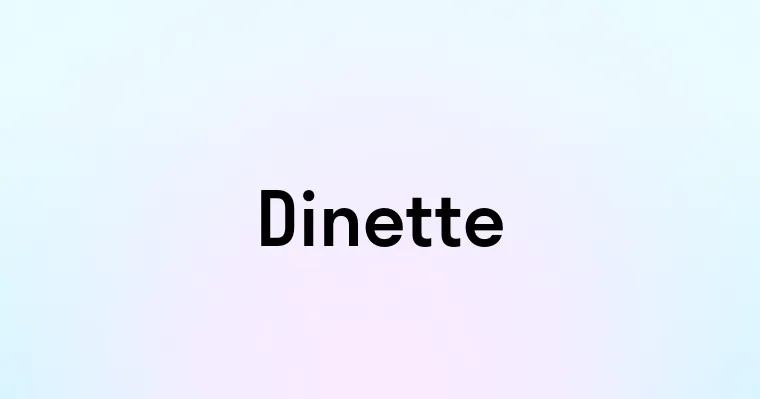 Dinette