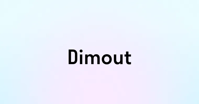 Dimout