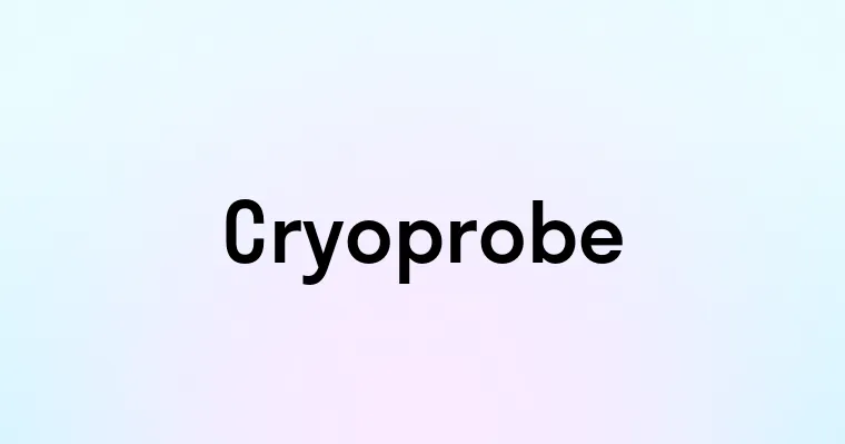 Cryoprobe