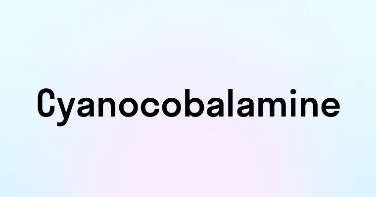 Cyanocobalamine