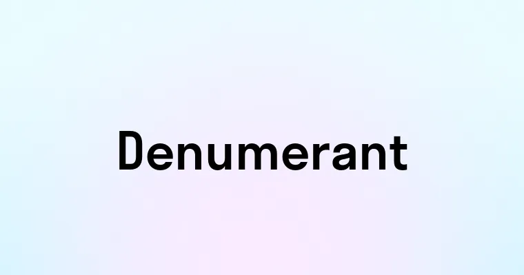 Denumerant