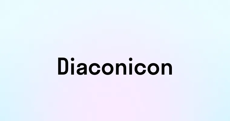 Diaconicon