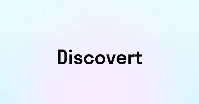 Discovert