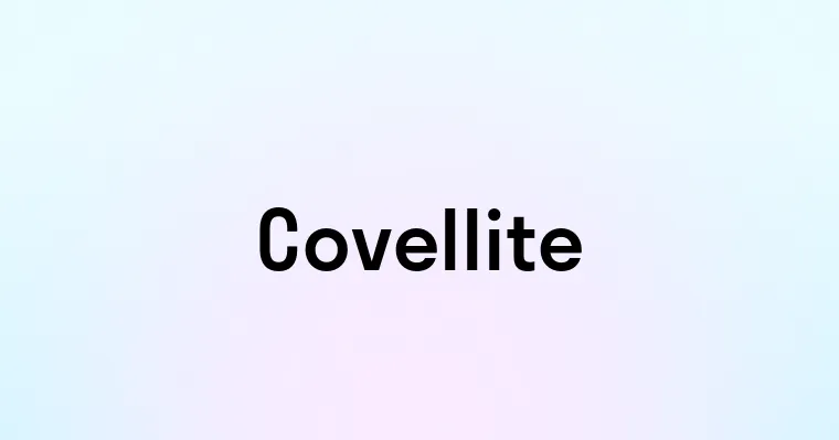 Covellite