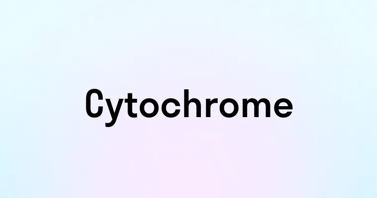 Cytochrome