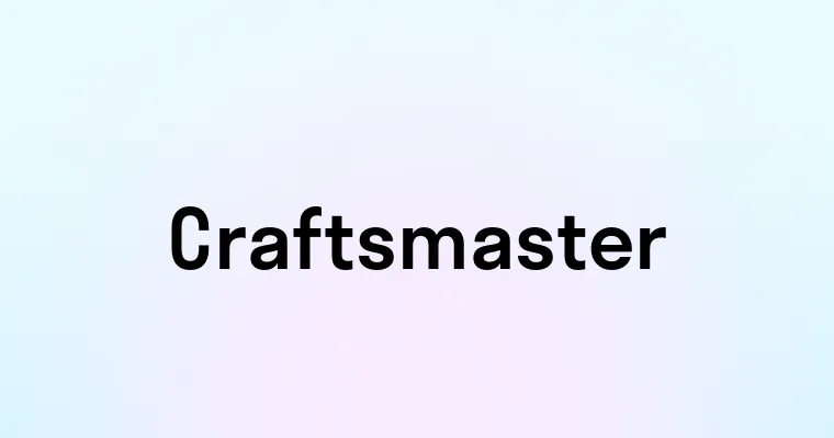 Craftsmaster