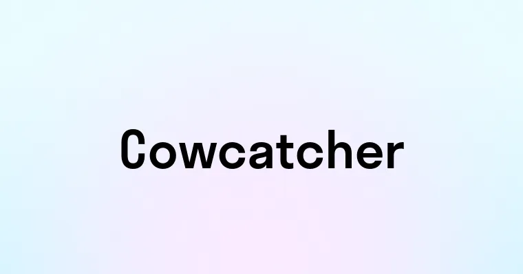 Cowcatcher