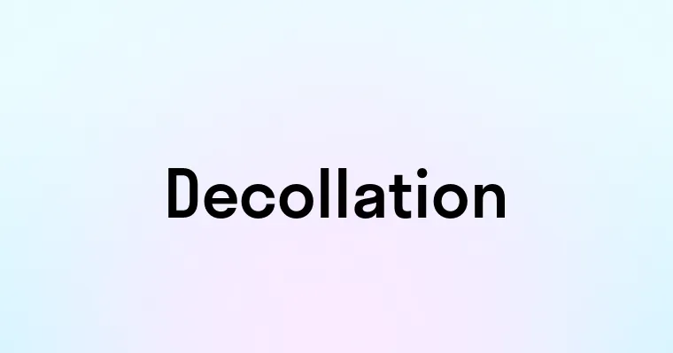 Decollation