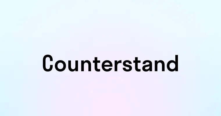 Counterstand