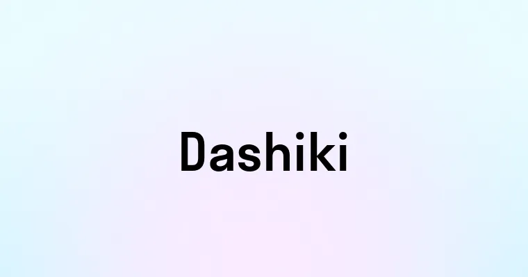 Dashiki