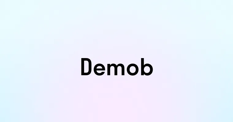 Demob