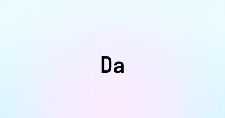 Da