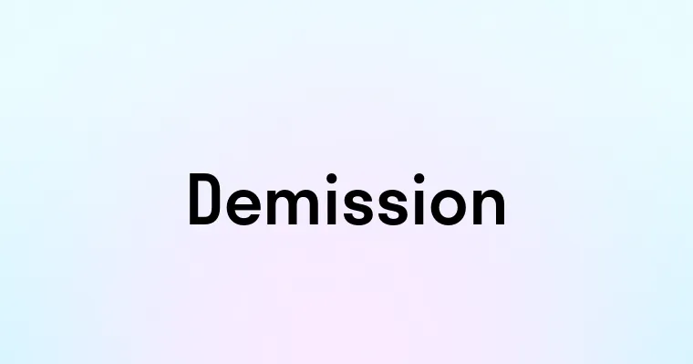 Demission