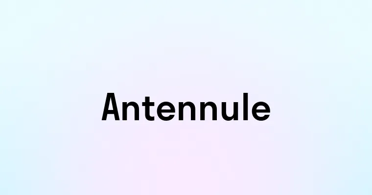 Antennule