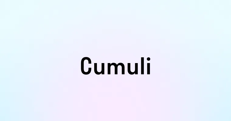 Cumuli