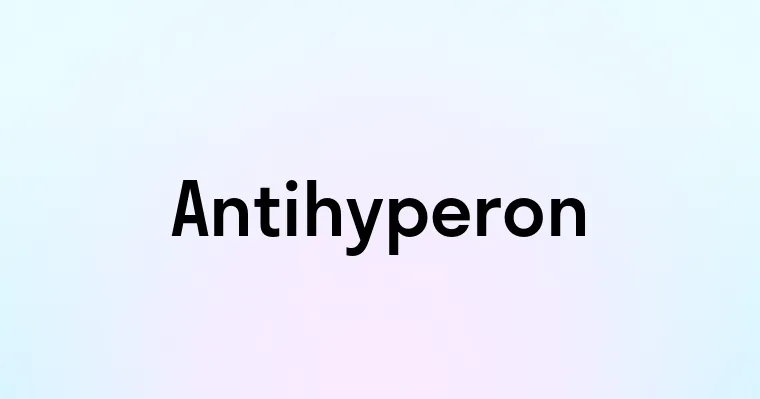 Antihyperon