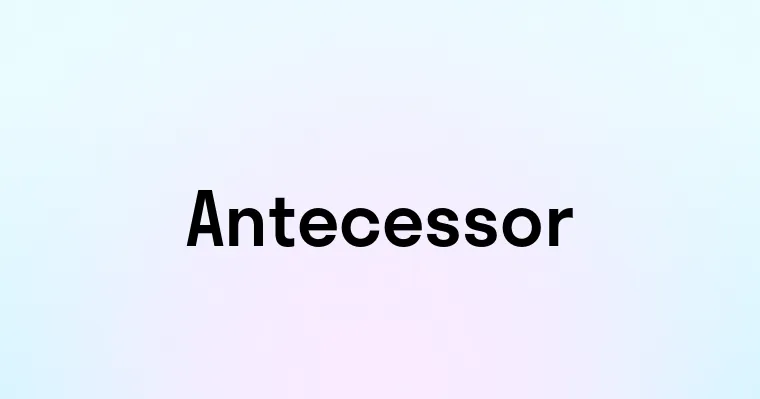 Antecessor