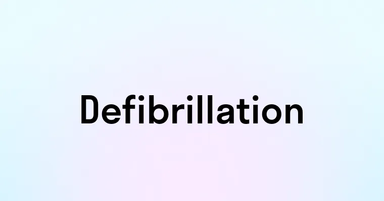 Defibrillation