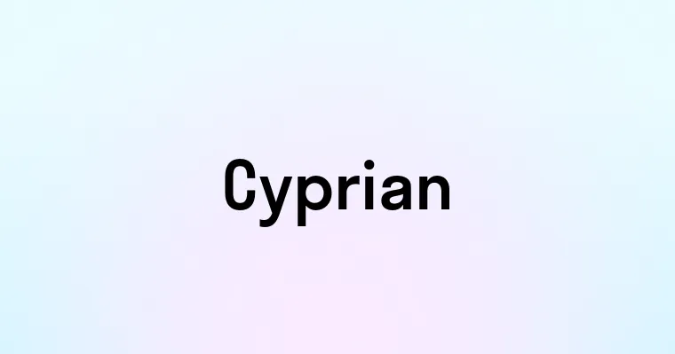 Cyprian