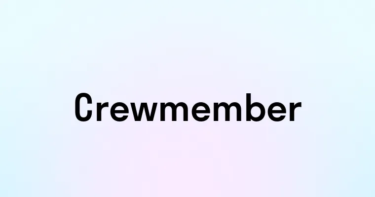 Crewmember