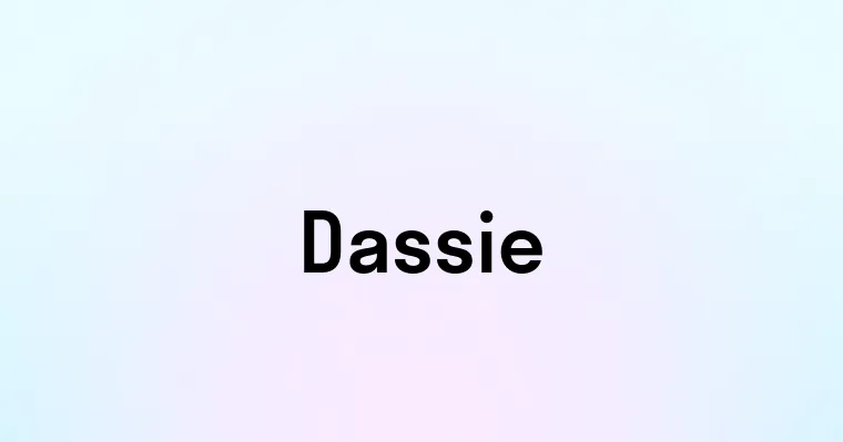 Dassie