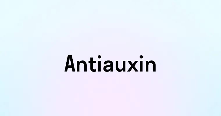 Antiauxin