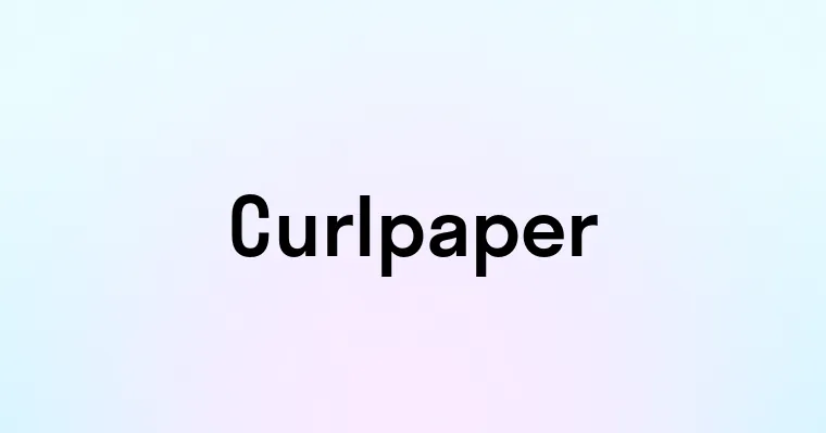 Curlpaper