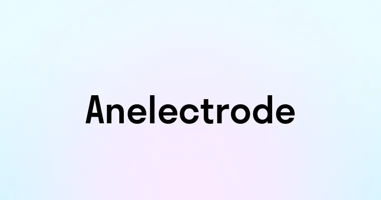 Anelectrode