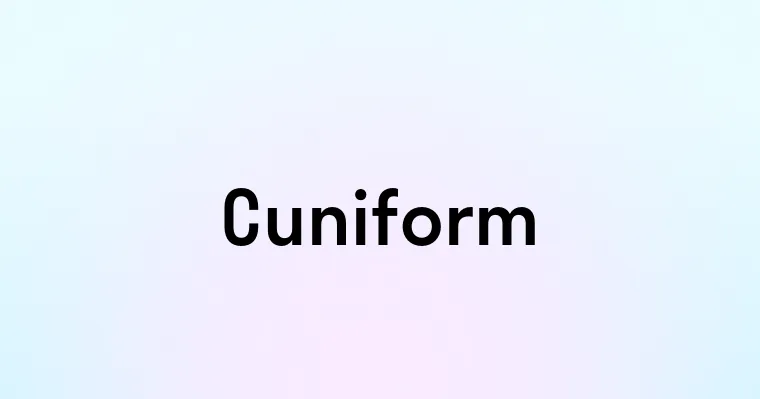 Cuniform