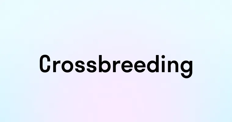 Crossbreeding