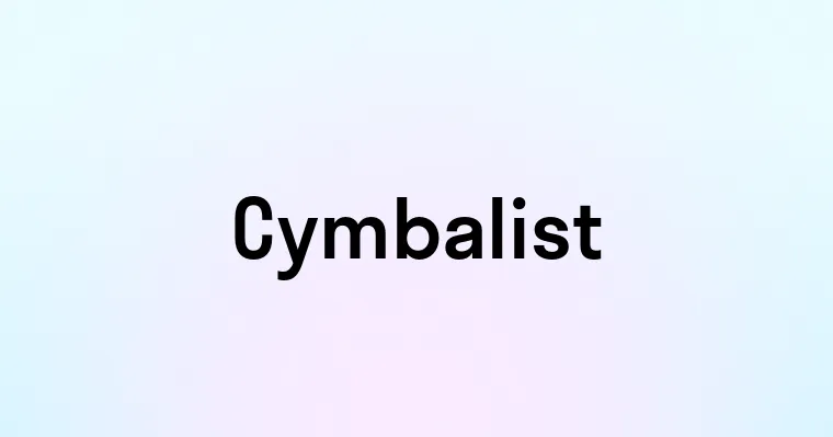 Cymbalist