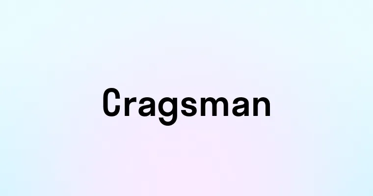 Cragsman