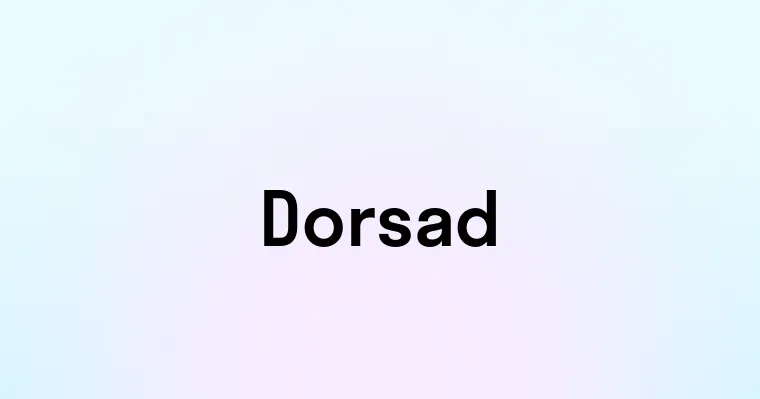 Dorsad