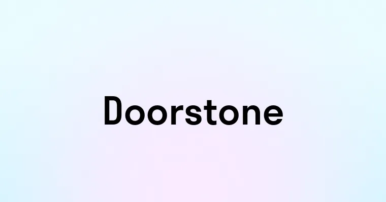 Doorstone