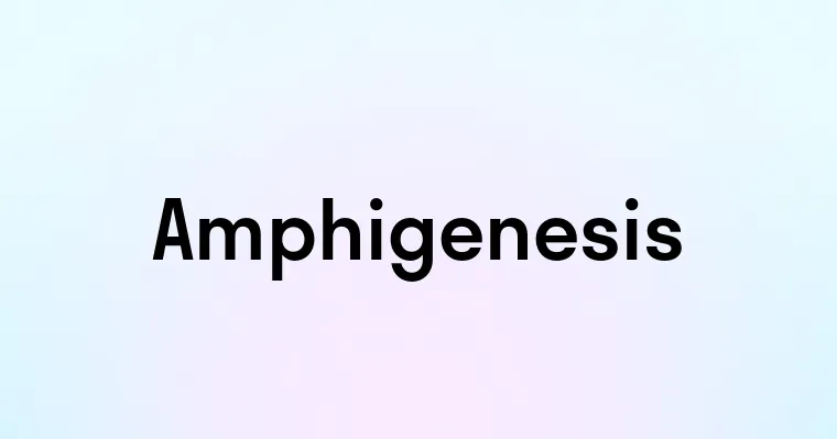 Amphigenesis