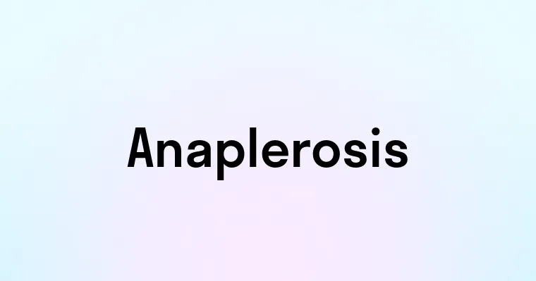 Anaplerosis