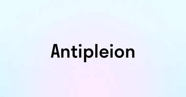 Antipleion