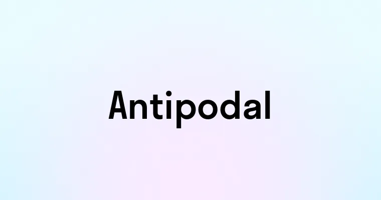 Antipodal