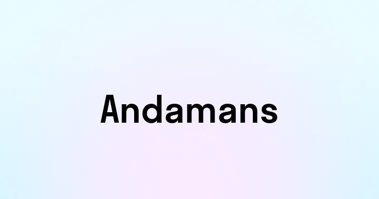 Andamans