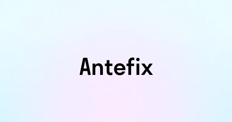 Antefix