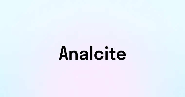 Analcite