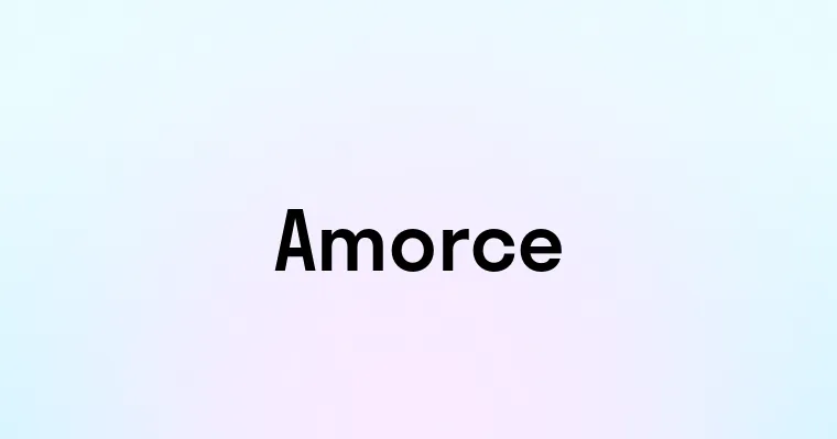 Amorce