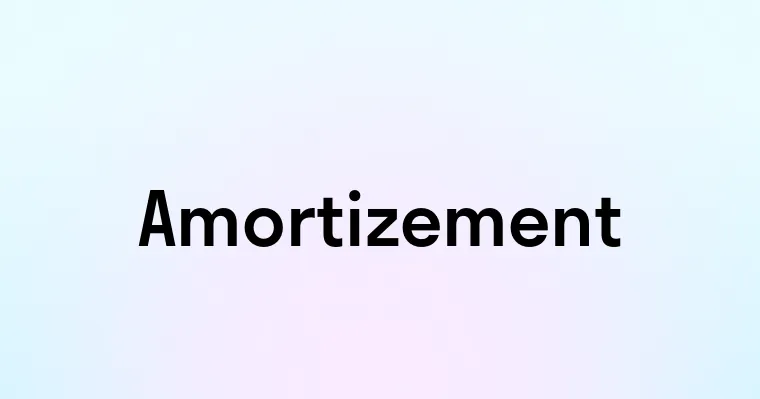 Amortizement